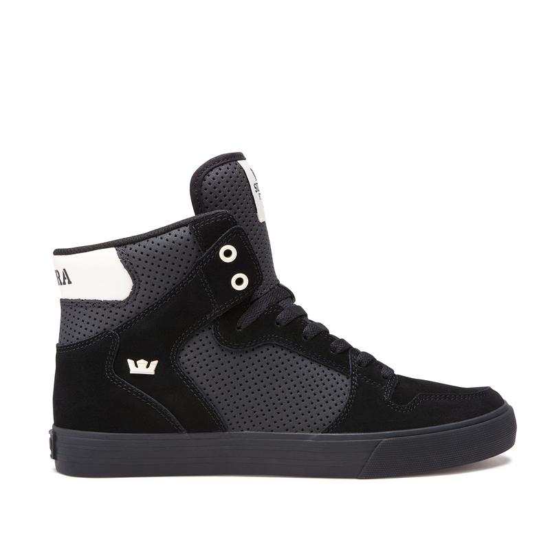 Supra VAIDER Sneaker High Damen Schwarz / Grau Online Bestellen PJEYU3840